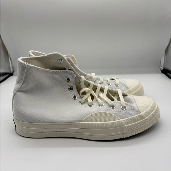 Converse Chuck 70 Textured Hi / White / Vintage White - Egret - Picture 9 of 12